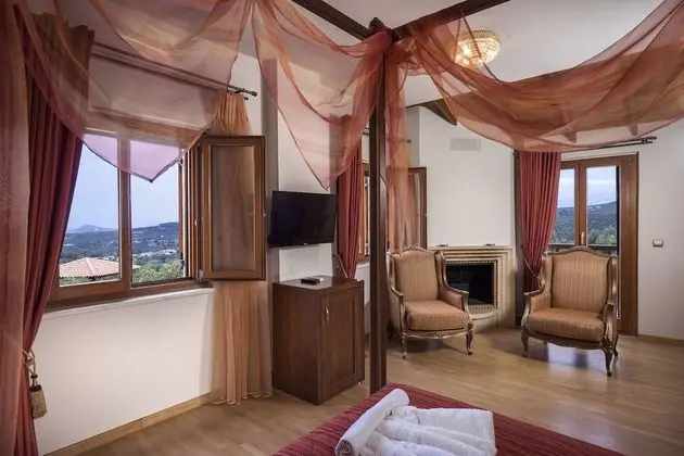Villa, 2 Yatak Odası, Kişiye Özel Havuzlu, Deniz Manzaralı (Rogdia)