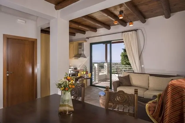 Villa, 2 Yatak Odası, Kişiye Özel Havuzlu, Deniz Manzaralı (Rogdia)