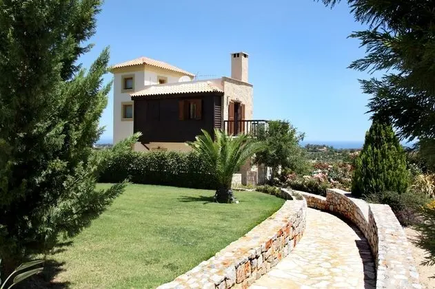 Villa, 2 Yatak Odası, Kişiye Özel Havuzlu, Deniz Manzaralı (Rogdia)
