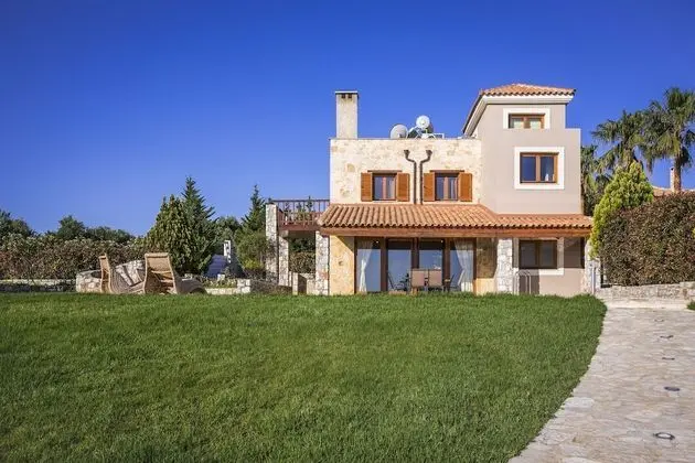 Villa, 2 Yatak Odası, Kişiye Özel Havuzlu, Deniz Manzaralı (Rogdia)