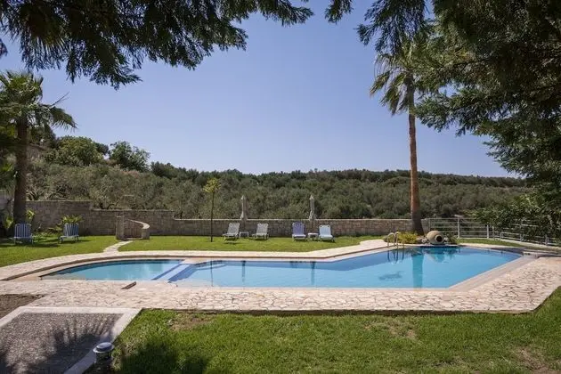 Villa, 2 Yatak Odası, Kişiye Özel Havuzlu, Deniz Manzaralı (Rogdia)