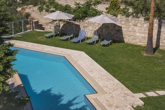 Villa, 2 Yatak Odası, Kişiye Özel Havuzlu, Deniz Manzaralı (Rogdia)