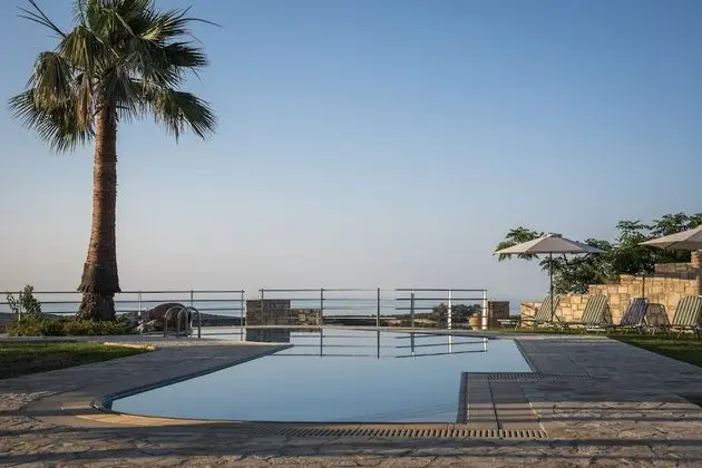 Villa, 2 Yatak Odası, Kişiye Özel Havuzlu, Deniz Manzaralı (Rogdia)