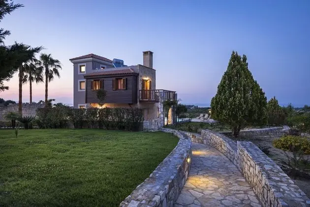 Villa, 2 Yatak Odası, Kişiye Özel Havuzlu, Deniz Manzaralı (Rogdia)