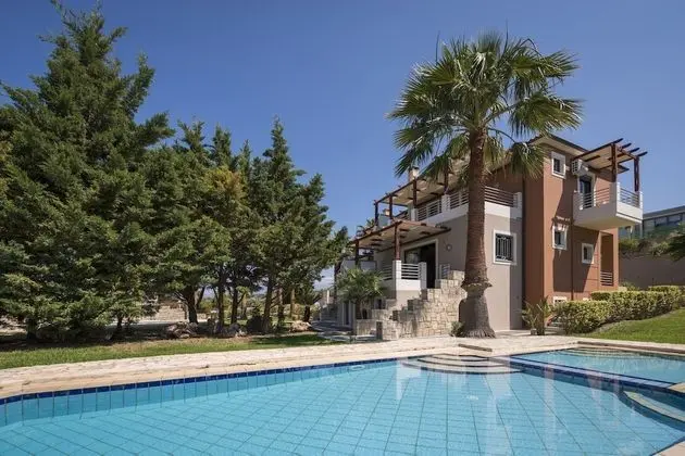 Villa, 3 Yatak Odası, Kişiye Özel Havuzlu, Deniz Manzaralı (Mirtia)
