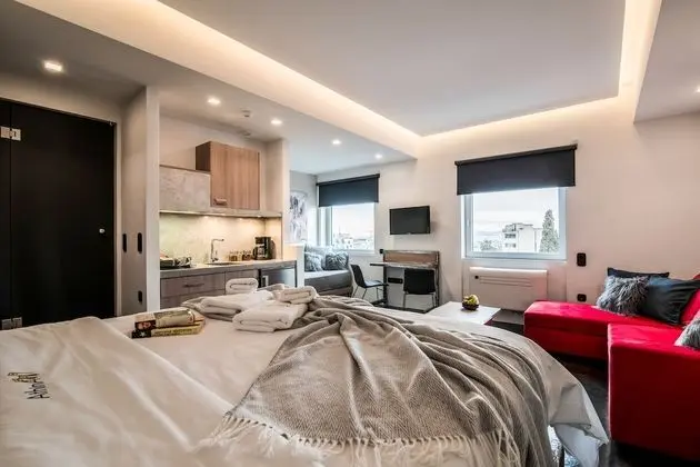 Standard Stüdyo, Birden Çok Yatak, Sigara İçilmez (Apartment 2)