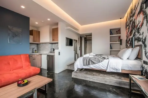 Stüdyo, 1 Büyük (Queen) Boy Yatak ve Çekyat, Sigara İçilmez (Apartment 1)