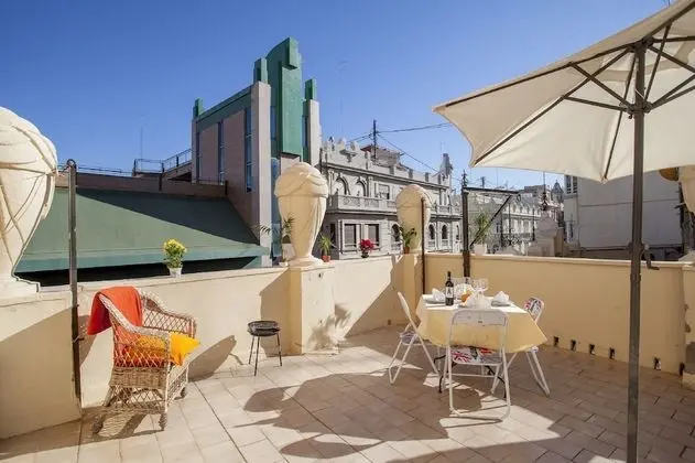 Çatı Katı Süiti (Penthouse), 1 Yatak Odası, Mutfak, Şehir Manzaralı
