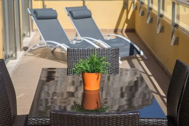 Panoramic Çatı Katı Süiti (Penthouse), 3 Yatak Odası, Teras, Deniz Manzaralı