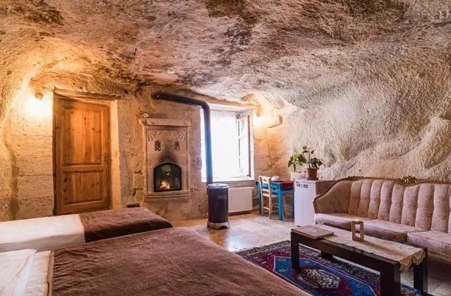 Şömineli Deluxe Oda, Bahçe Manzaralı, Şömineli