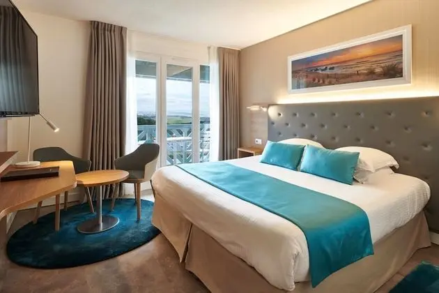 Superior Tek Büyük Yataklı Oda, Kısmi Deniz Manzarası (Upstairs, Balcony)