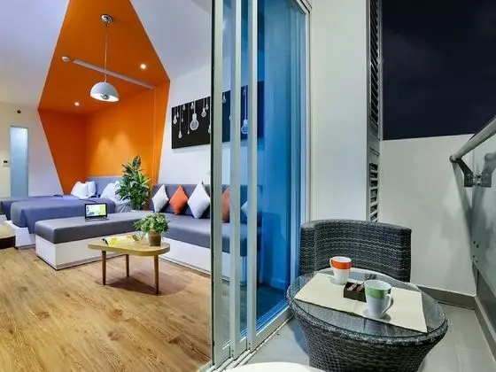 Studio Apartment with Balcony with Ocean View