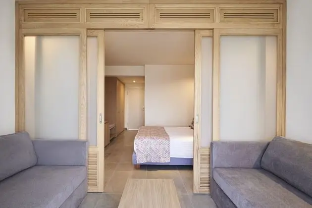 Family Room with Sliding Door Inland View