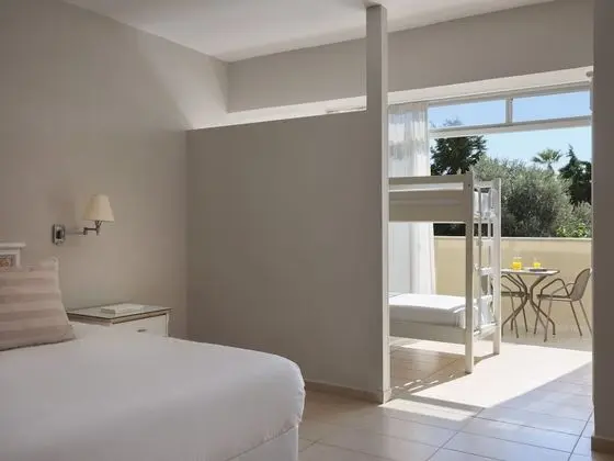 Family Room Bunk Bed with Partition Inland View