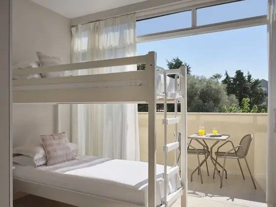 Family Room Bunk Bed with Partition Inland View