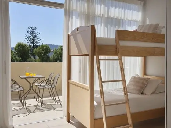 Family Room Bunk Bed with Partition Inland View