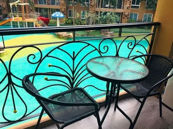Deluxe Apart Daire, 1 Yatak Odası, Havuz Manzaralı, Kule