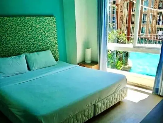 Deluxe Apart Daire, 1 Yatak Odası, Havuz Manzaralı, Kule