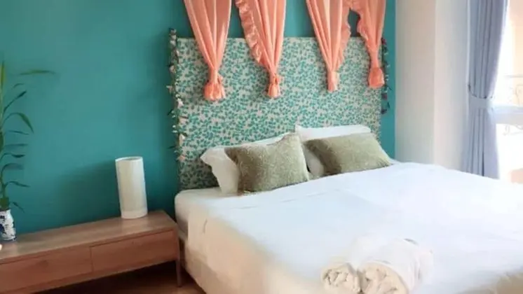 Deluxe Apart Daire, 1 Yatak Odası, Havuz Manzaralı, Kule
