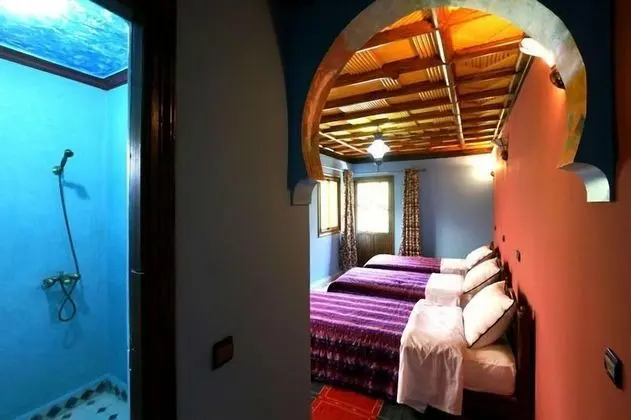 Üç Kişilik Oda, Balkon, Dağ Manzaralı (Toubkal)