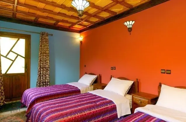 Üç Kişilik Oda, Balkon, Dağ Manzaralı (Toubkal)