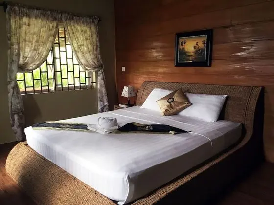 Deluxe Bungalov, 1 Yatak Odası, Bahçe Manzaralı
