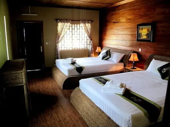 Family Bungalov, 1 Yatak Odası, Bahçe Manzaralı