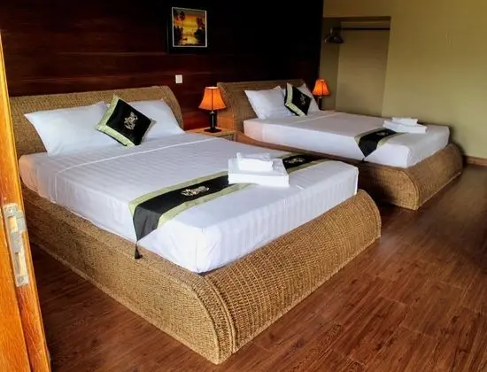 Family Bungalov, 1 Yatak Odası, Bahçe Manzaralı
