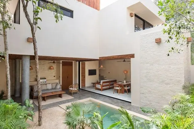 Luxury Süit, 1 Yatak Odası, Kişiye Özel Havuzlu, Bahçe Manzaralı