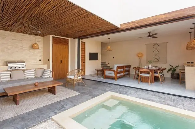 Luxury Süit, 1 Yatak Odası, Kişiye Özel Havuzlu, Bahçe Manzaralı
