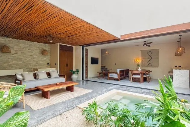 Luxury Süit, 1 Yatak Odası, Kişiye Özel Havuzlu, Bahçe Manzaralı