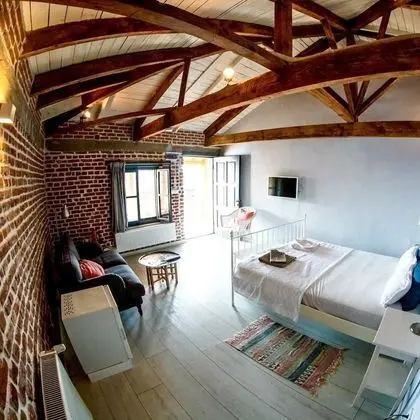 Deluxe Tek Büyük Yataklı Oda, Bahçe Manzaralı