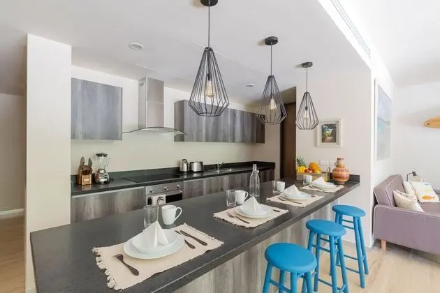 Design Apart Daire, 2 Yatak Odası, Engellilere Uygun, Havuz Manzaralı