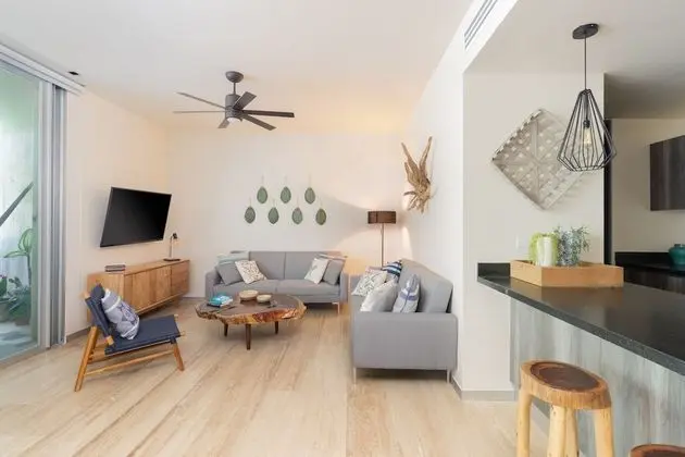 Design Apart Daire, 2 Yatak Odası, Engellilere Uygun, Havuz Manzaralı