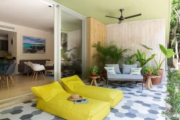 Design Apart Daire, 2 Yatak Odası, Engellilere Uygun, Havuz Manzaralı