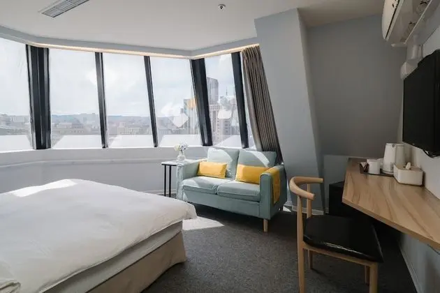 Deluxe Tek Büyük Yataklı Oda, Şehir Manzaralı