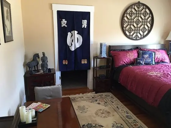 Üç Kişilik Oda, Banyolu/Duşlu, Park Manzaralı (Asian Room)