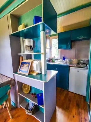 Family Dağ Evi, 2 Yatak Odası, Sigara İçilmez, Bahçe Manzaralı (Blue / Bleu)