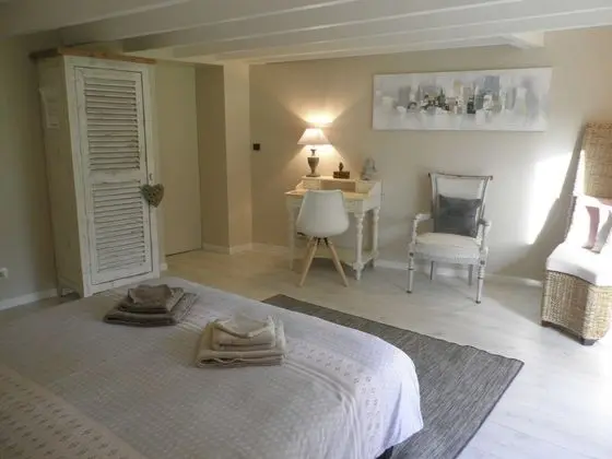 Comfort Tek Büyük Yataklı Oda, Özel Banyo, Bahçe Manzaralı (Louis)