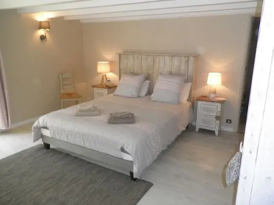 Comfort Tek Büyük Yataklı Oda, Özel Banyo, Bahçe Manzaralı (Louis)