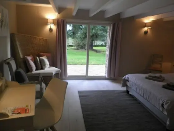 Comfort Tek Büyük Yataklı Oda, Özel Banyo, Bahçe Manzaralı (Louis)