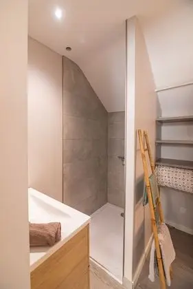 Premium Apart Daire, Banyolu/Duşlu, Avlu Manzaralı (T2 de charme Bohème)