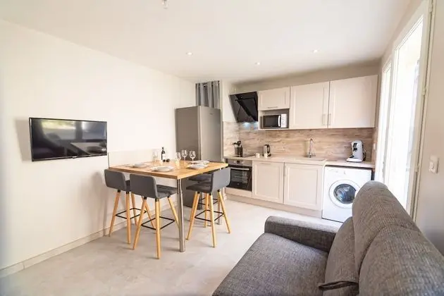 Premium Apart Daire, Banyolu/Duşlu, Avlu Manzaralı (T2 de charme Bohème)