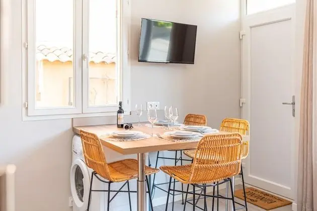 Premium Apart Daire, Banyolu/Duşlu, Avlu Manzaralı (T2 de charme Bohème)