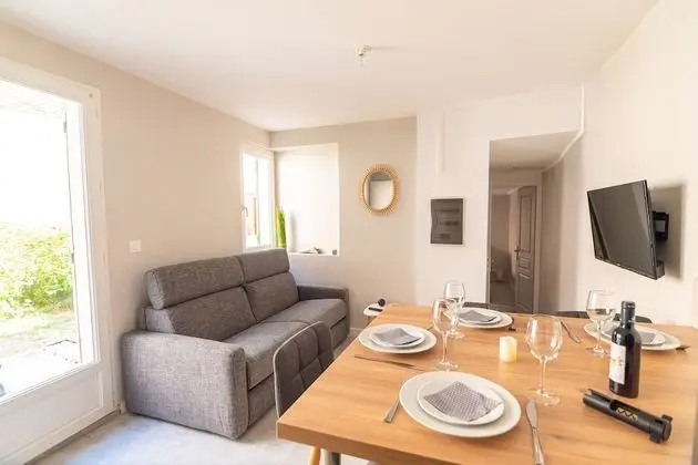 Premium Apart Daire, Banyolu/Duşlu, Avlu Manzaralı (T2 de charme Bohème)