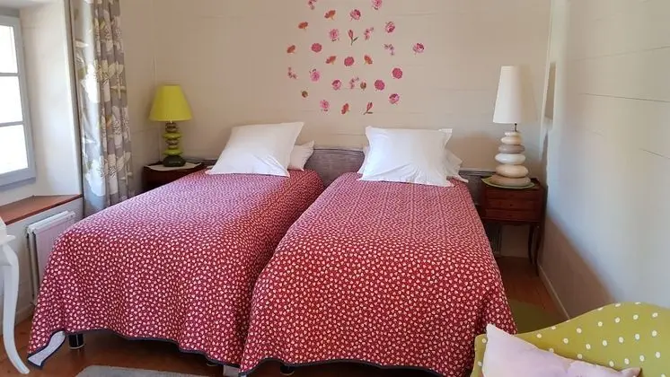 Superior İki Ayrı Yataklı Oda, Banyolu/Duşlu, Bahçe Manzaralı (LA COQUETTE)