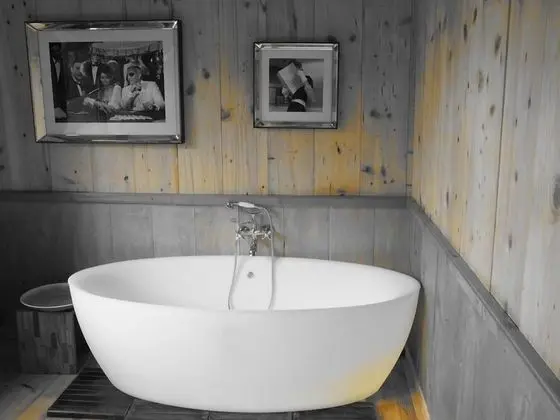 Kulübe, Özel Banyo, Göl Manzaralı (Elle fait son cinéma)