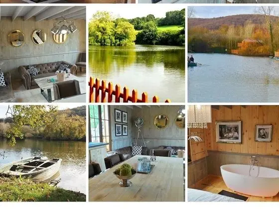 Kulübe, Özel Banyo, Göl Manzaralı (Elle fait son cinéma)