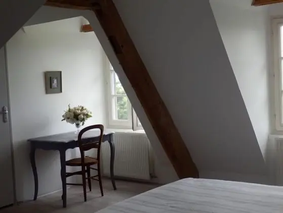 Tek Büyük Yataklı Oda, Bahçe Manzaralı (Chambre Priscille)
