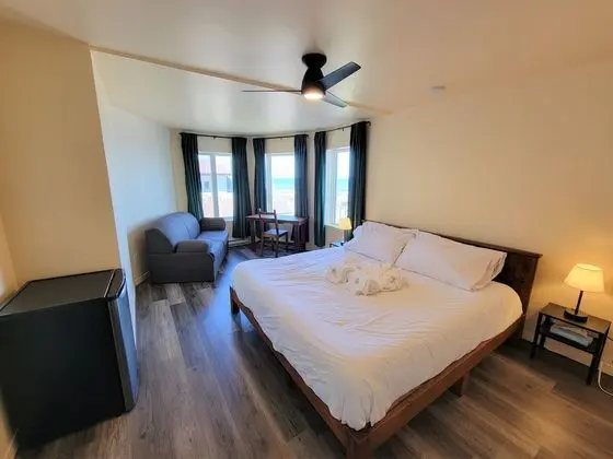 Oda, 1 En Büyük (King) Boy Yatak ve Çekyat, Özel Banyo, Deniz Manzaralı